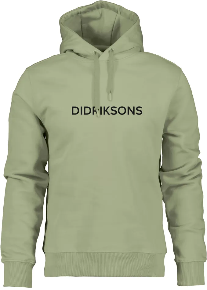 Men Ven Hoodie Didriksons Light Moss Didriksons Hoodies and Sweatshirts