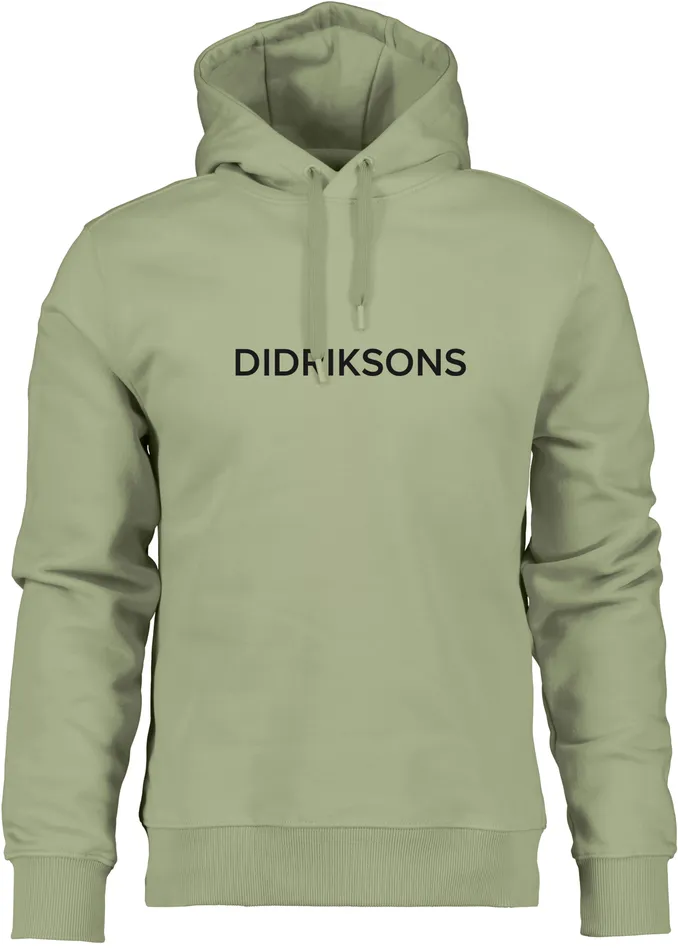 Men Ven Hoodie Didriksons Light Moss Didriksons Hoodies and Sweatshirts