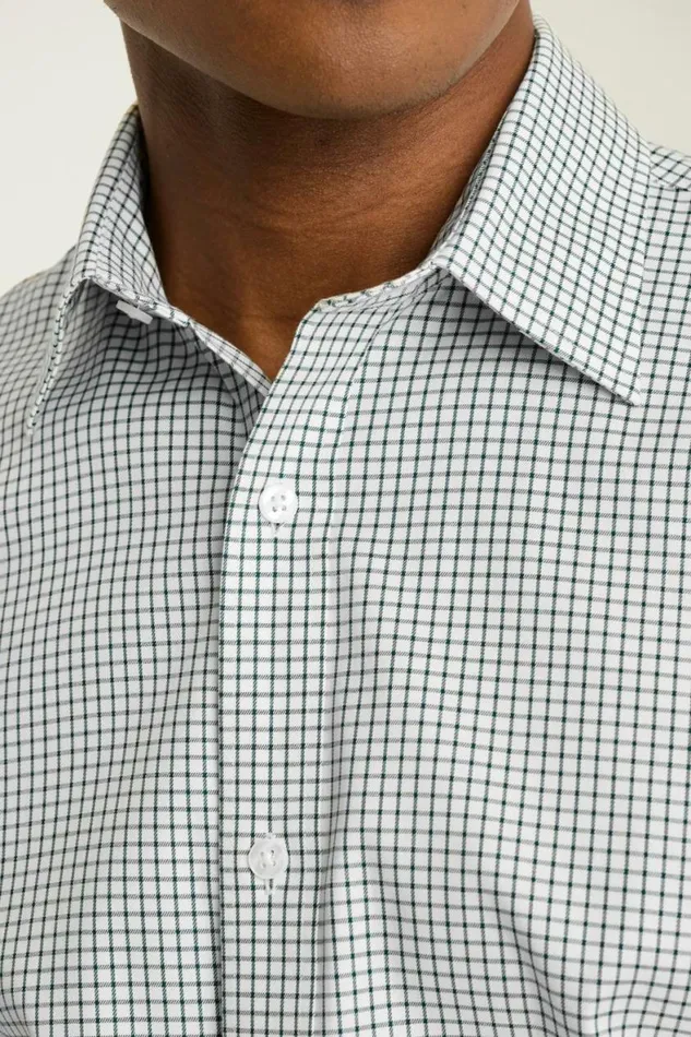 Men Weekday Warrior Dress Shirt Green Check Bonobos Business Casual Shirts