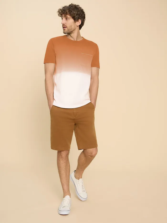 Men White Stuff Clothing Abersoch Dip Dye SS Tee