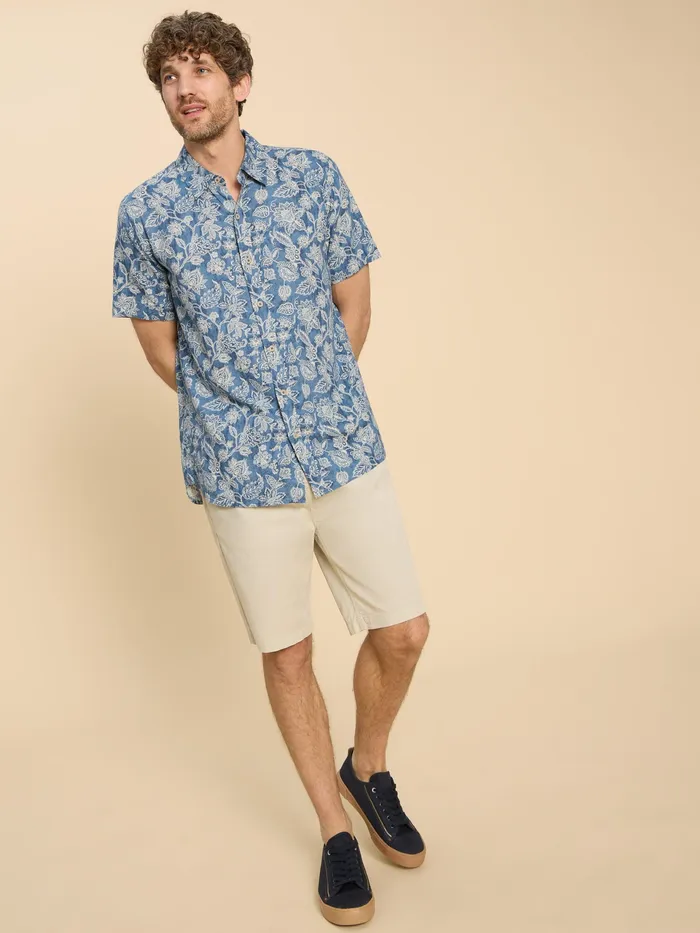 Men White Stuff Clothing Paisley Printed Shirt Men White Stuff Clothing Paisley Printed Shirt
