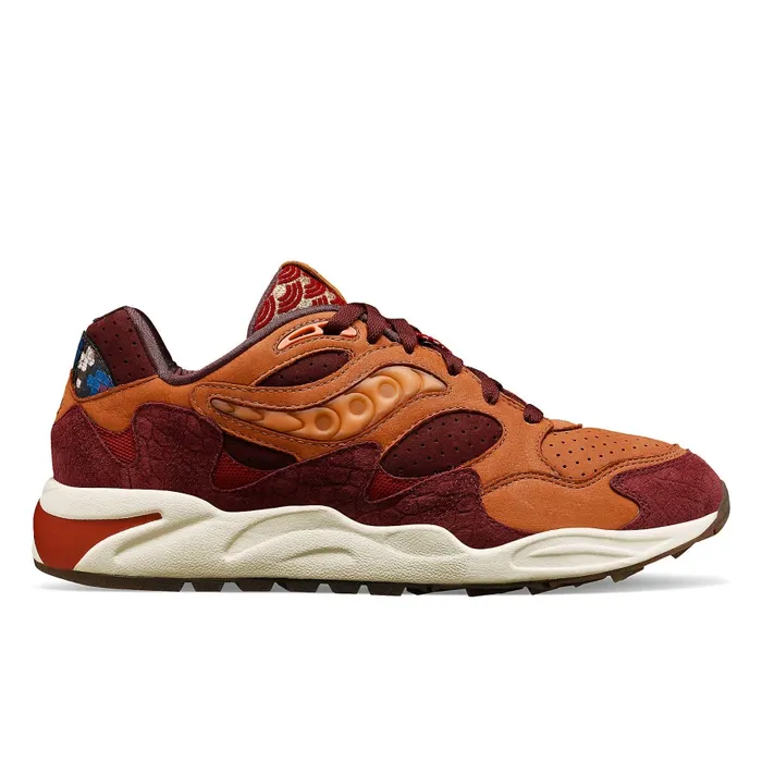 MenWomen Lifestyle Saucony Grid Shadow 2 Dragon Rust
