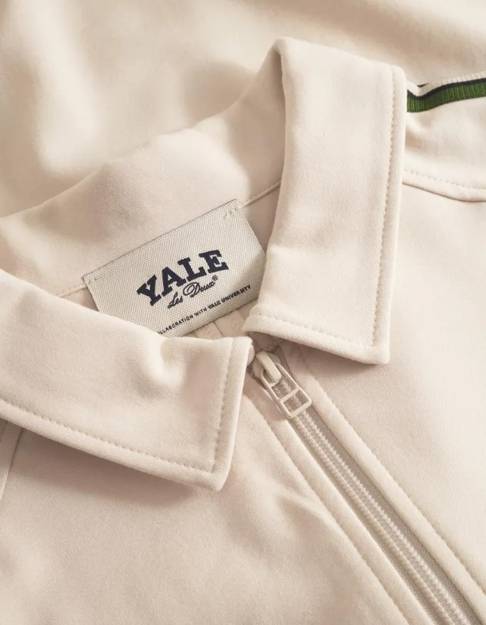 Men Yale Bulldog Track Jacket 8211 IvoryDuffel Bag Green Les Deux JacketsCoats