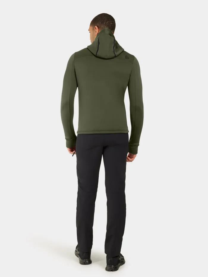 Men Zuko FullZip Deep Green Didriksons Outdoor Jackets