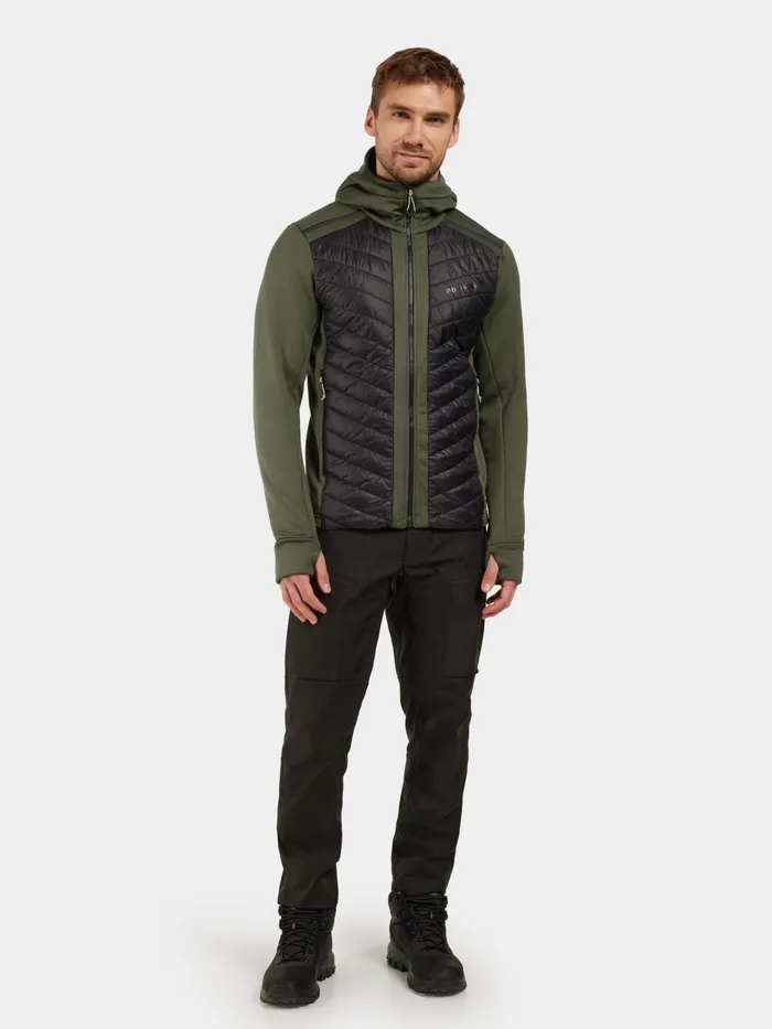 Men Zuko FullZip Deep Green Didriksons Outdoor Jackets