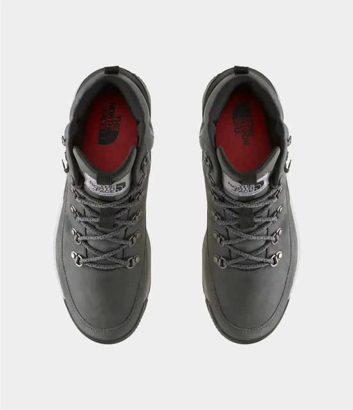 Mens BackToBerkeley Mid WP Zinc Greytnf Black The North Face Boots