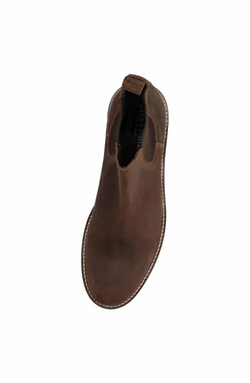 Mens Boots Liverpool Los Angeles Rail Suede Leather Boot Brown