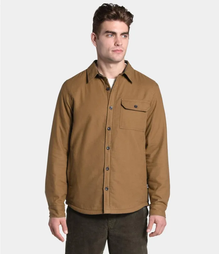 Mens Campshire Shirt Utility Brown The North Face Shirts and Polos