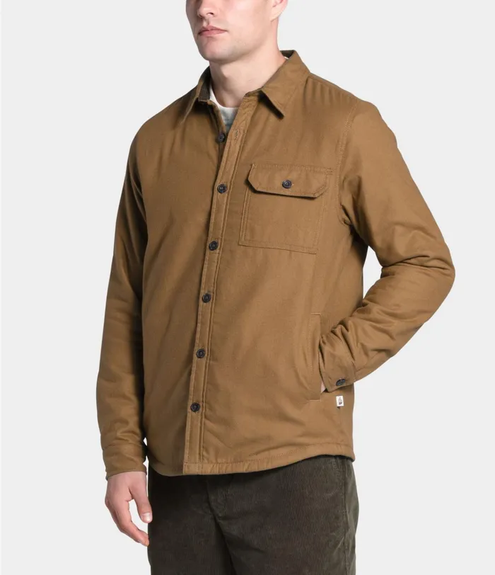 Mens Campshire Shirt Utility Brown The North Face Shirts and Polos
