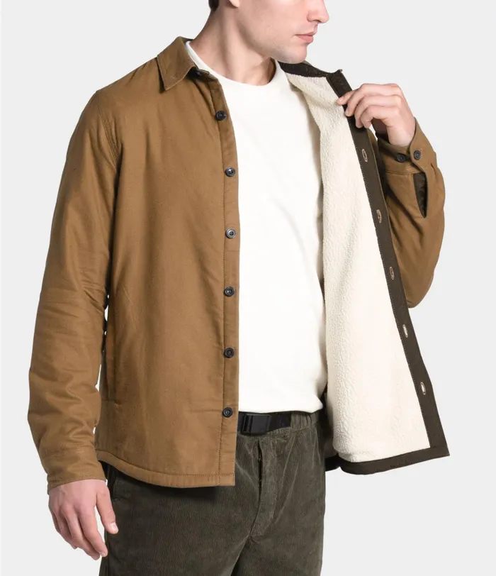 Mens Campshire Shirt Utility Brown The North Face Shirts and Polos