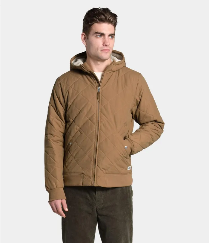 Mens Cuchillo Insulated Full Zip Hoodie Utility Brown The North Face Insulated and Down Jackets Mens Cuchillo Insulated Full Zip Hoodie Utility Brown The North Face Insulated and Down Jackets