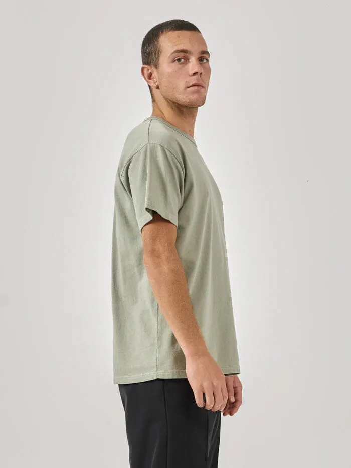 Mens El Jefe Box Fit Tee Abbey Stone Thrills Tees and Tank Tops