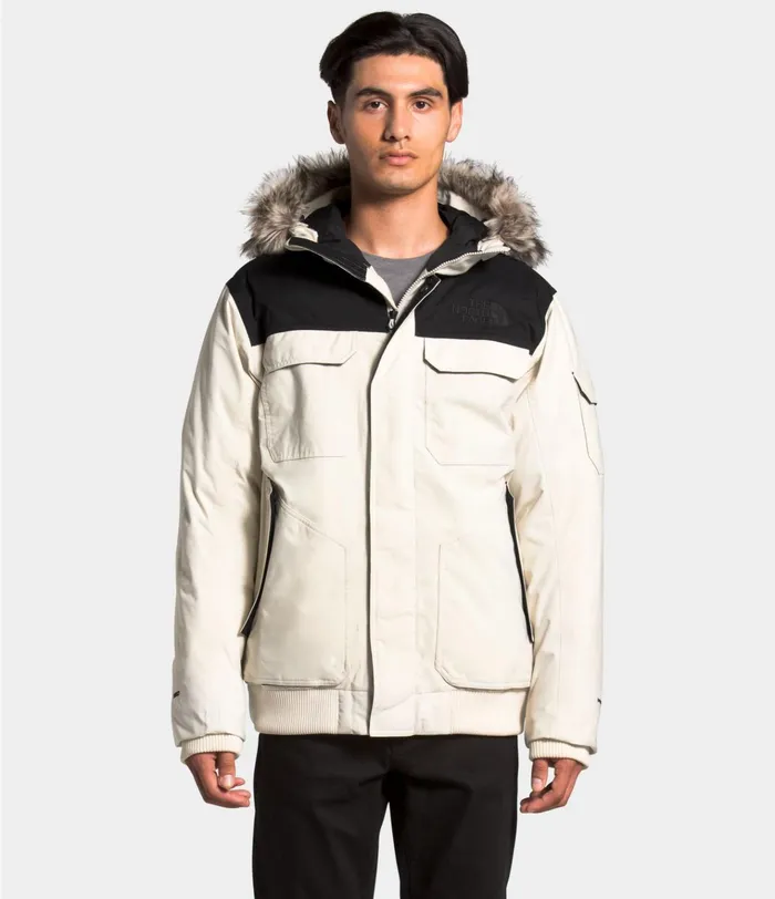 Mens Gotham Jacket III Vintage Whitetnf Black The North Face Insulated and Down Jackets Mens Gotham Jacket III Vintage Whitetnf Black The North Face Insulated and Down Jackets