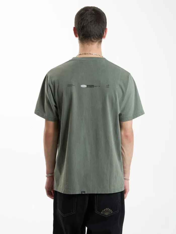 Mens Gravitating Naturally Merch Fit Tee Thyme Thrills Tees and Tank Tops