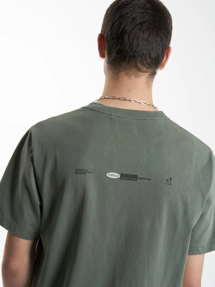 Mens Gravitating Naturally Merch Fit Tee Thyme Thrills Tees and Tank Tops