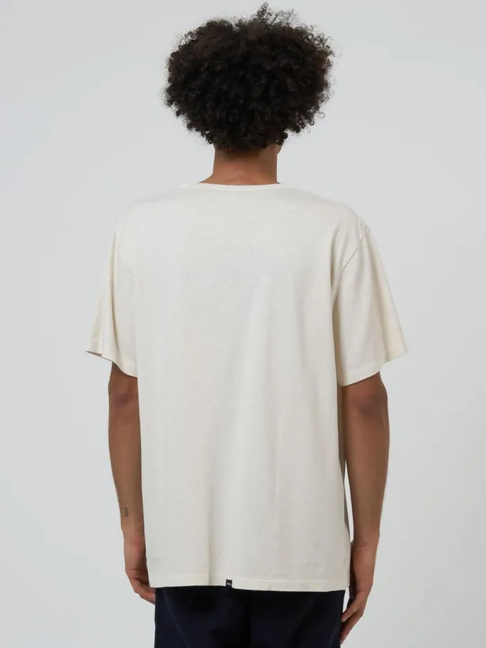 Mens Hemp In Order And Disorder Merch Fit Tee Heritage White Thrills Tees and Tank Tops