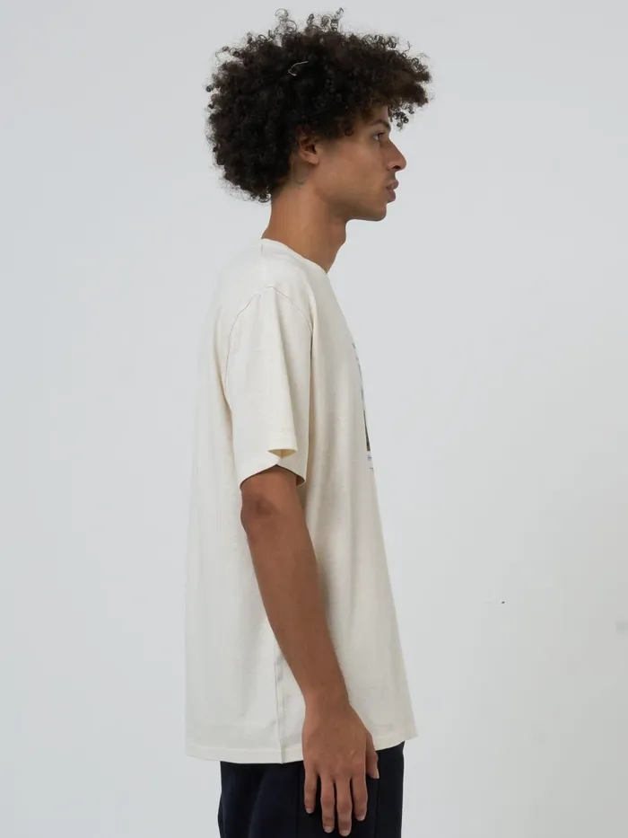 Mens Hemp In Order And Disorder Merch Fit Tee Heritage White Thrills Tees and Tank Tops