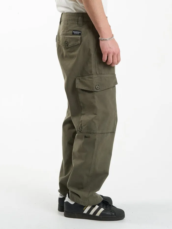 Mens Issued Big Slacker Cargo Pant Mild Army Thrills Pants