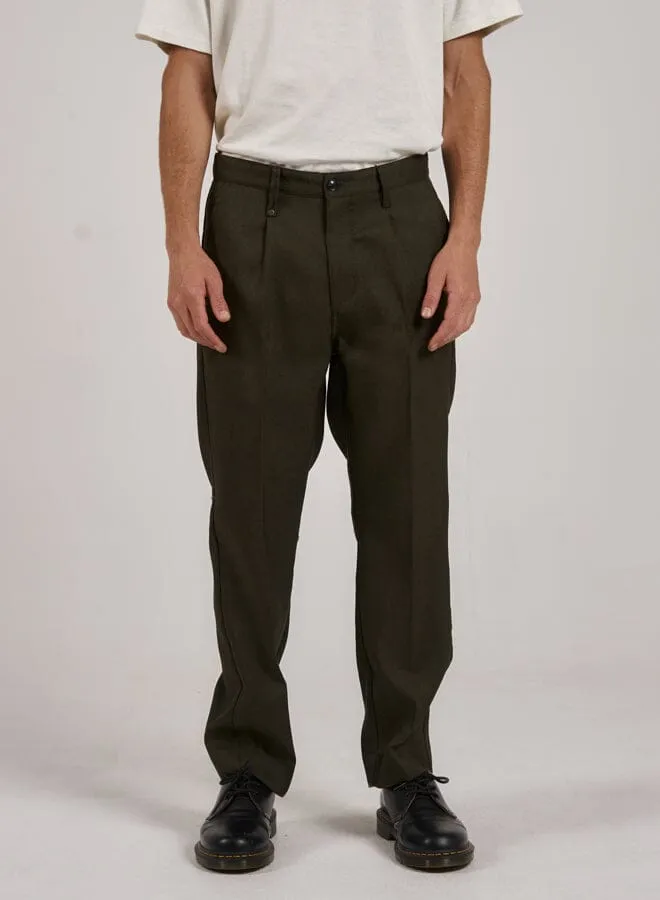 Mens Jacob Pant Olive Marle Thrills Pants