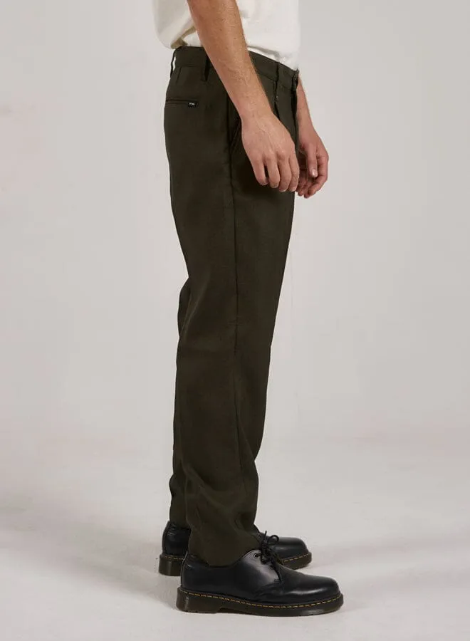 Mens Jacob Pant Olive Marle Thrills Pants