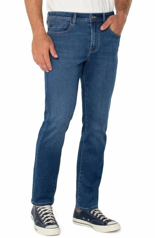 Mens Jeans Liverpool Los Angeles Kingston Modern Straight Santa Cruz
