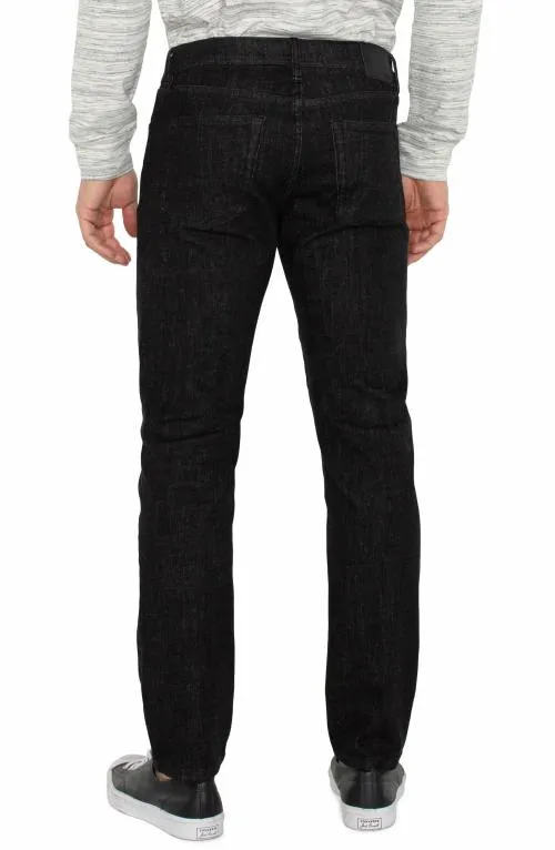 Mens Jeans Liverpool Los Angeles Regent Relaxed Straight Eco Black Rinse
