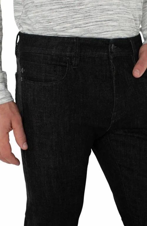 Mens Jeans Liverpool Los Angeles Regent Relaxed Straight Eco Black Rinse