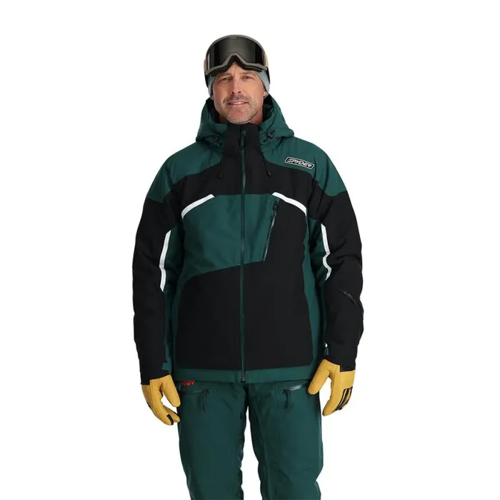 Mens Leader Cypress Green Spyder Insulated