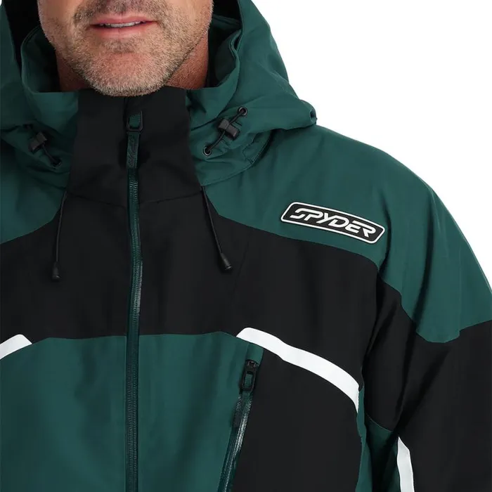 Mens Leader Cypress Green Spyder Insulated
