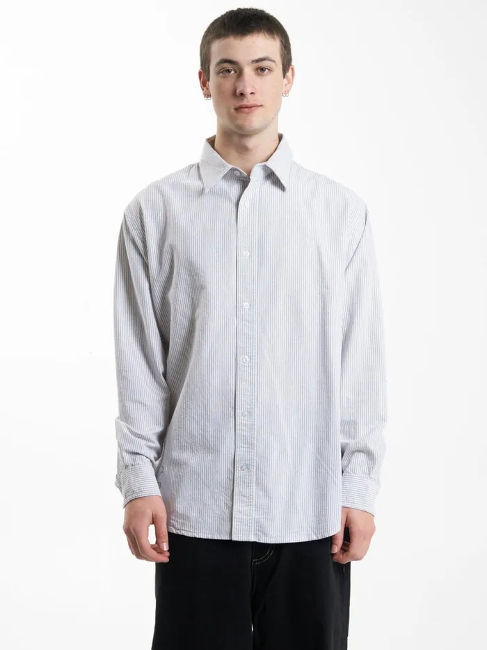 Mens Occasions Disorder Long Sleeve Shirt Desert Stripe Thrills Shirts