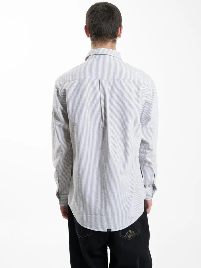 Mens Occasions Disorder Long Sleeve Shirt Desert Stripe Thrills Shirts