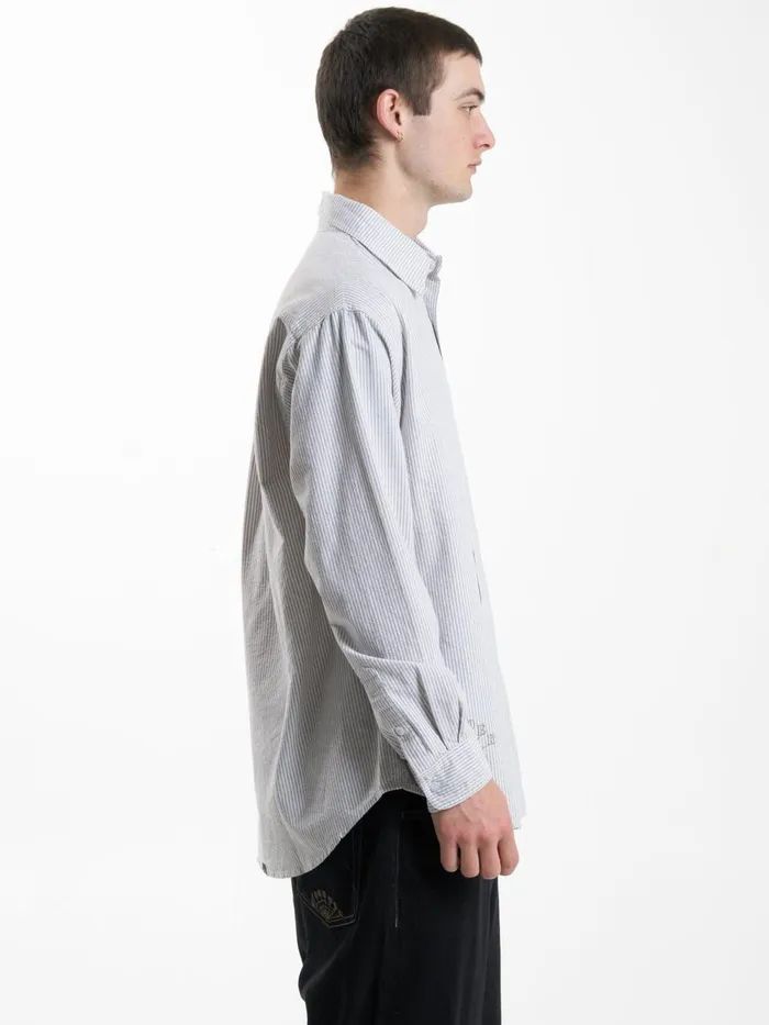 Mens Occasions Disorder Long Sleeve Shirt Desert Stripe Thrills Shirts