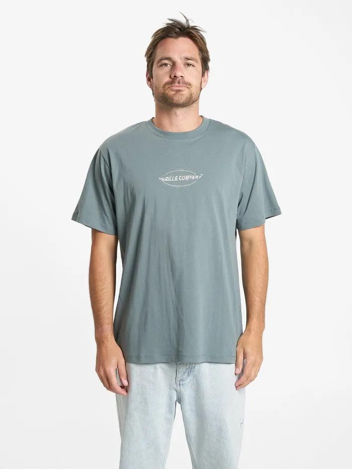 Mens Orbit Merch Fit Tee Scrubs Green Thrills Tees and Tank Tops