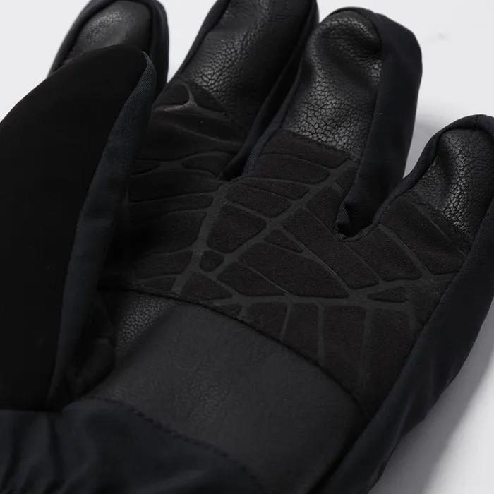 Mens Overweb Black Spyder Gloves