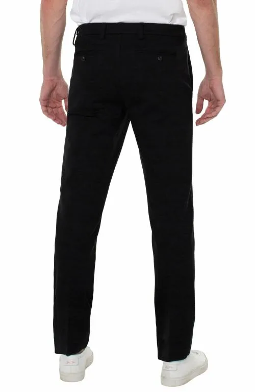 Mens Pants Liverpool Los Angeles Trouser Straight Black