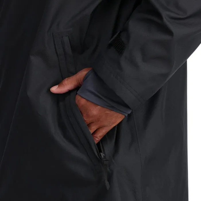 Mens Rain Black Spyder Shell