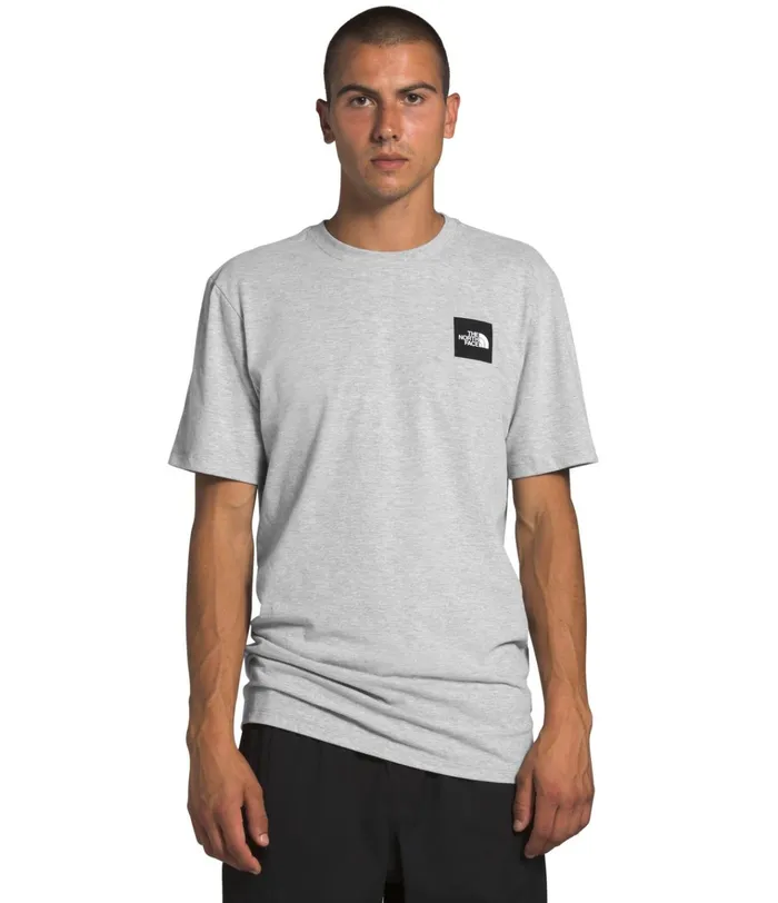 Mens Short Sleeve Red Box Tee Tnf Light Grey Heather The North Face TShirts