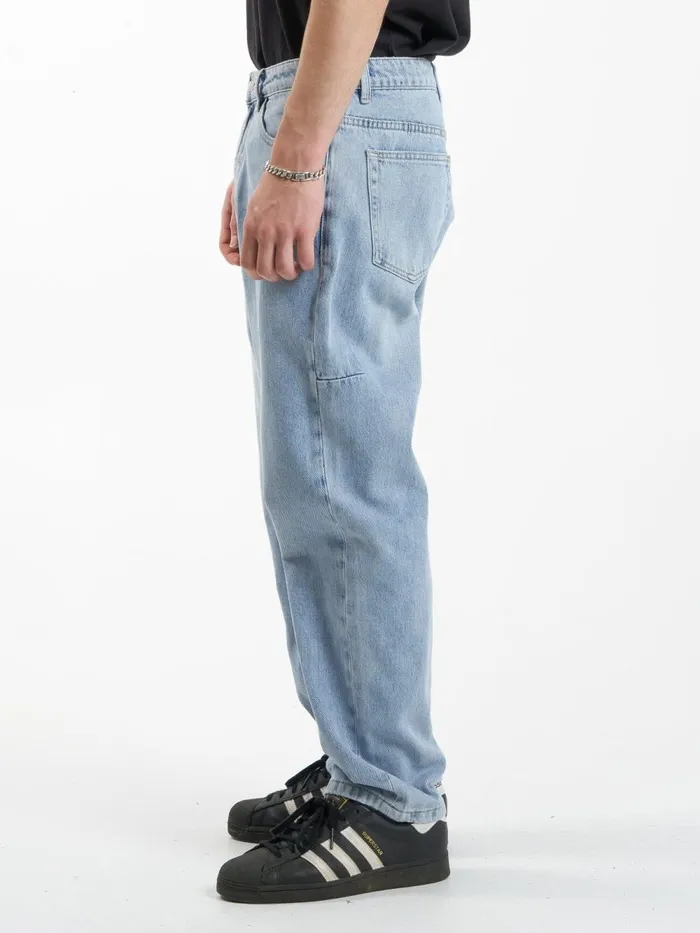 Mens Slacker Denim Jean Endless Blue Thrills Denim
