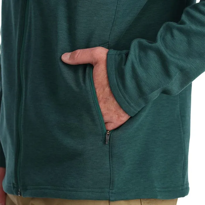 Mens Speed Fleece Full Zip Cypress Green Spyder Fleece