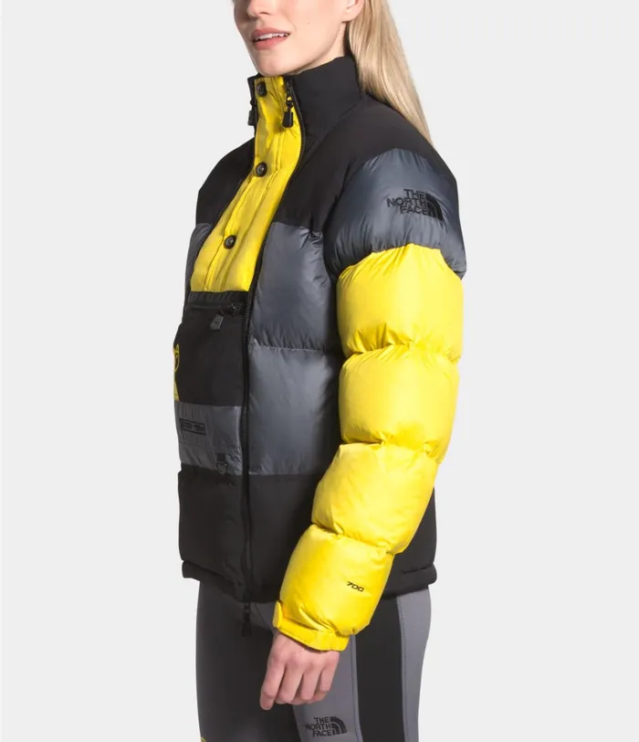 Mens Steep Tech Down Jacket Vanadis Greytnf Blacklightning Yellow The North Face Insulated and Down Jackets