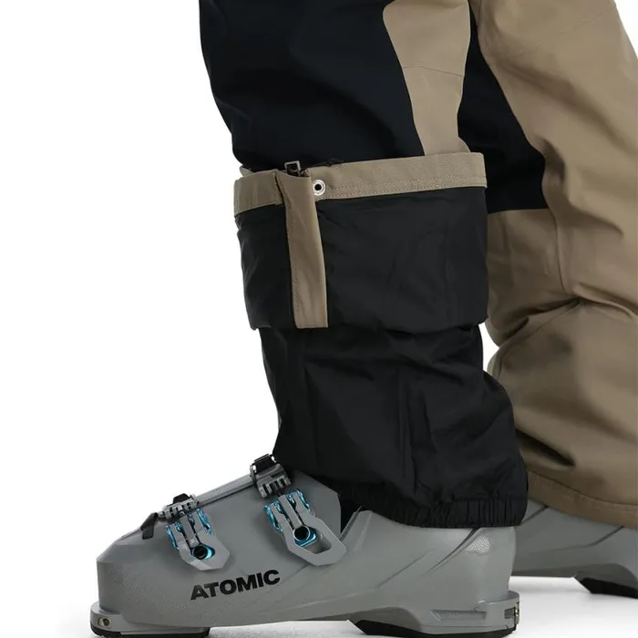 Mens Terrain Bib Desert Taupe Spyder Insulated