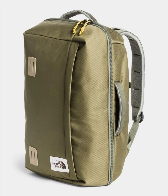 Mens Travel Duffel Pack Burnt Olive Greennew Taupe Green The North Face Backpacks