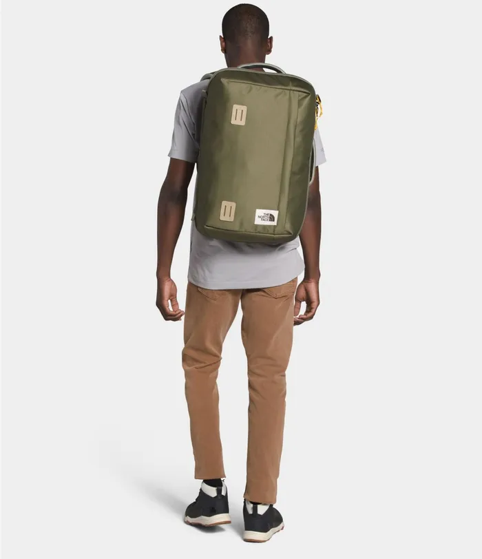 Mens Travel Duffel Pack Burnt Olive Greennew Taupe Green The North Face Backpacks