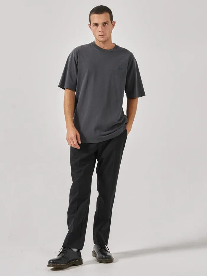 Mens Two Minds Oversize Fit Tee Dark Charcoal Thrills Tees and Tank Tops