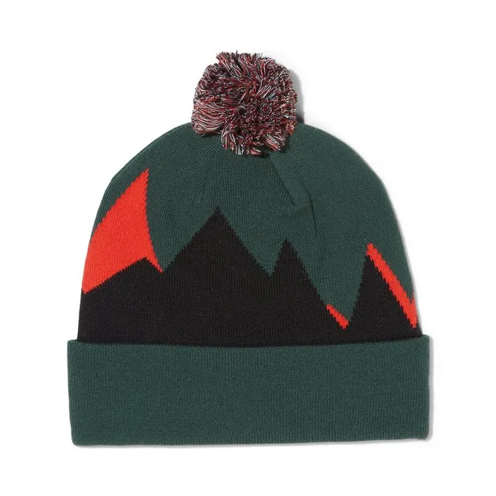 Mens Zone Pom Cypress Green Spyder Hats