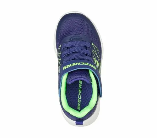 Microspec 8211 Texlor Navy Lime Kids SKECHERS Toddlers UK Sizes 49