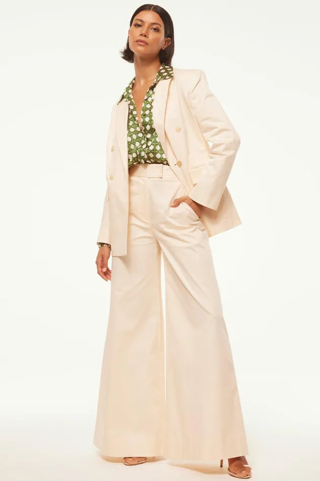 MISA Los Angeles CELINE TOP Rattan Tile Women Tops