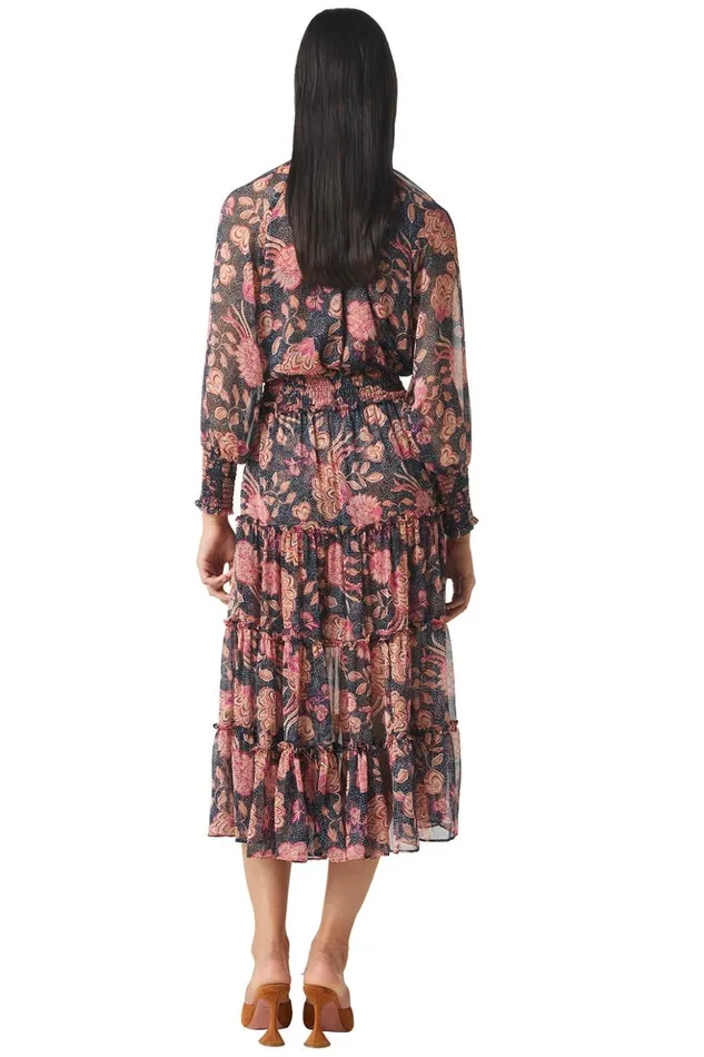 MISA Los Angeles NANDA SKIRT Flora Dot Women Skirts and Shorts