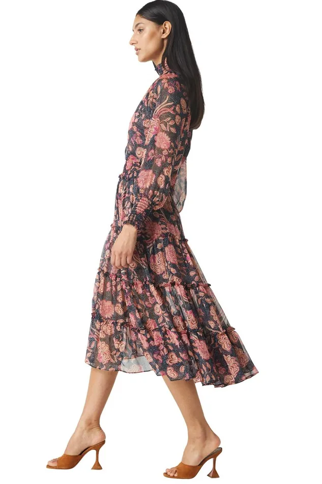MISA Los Angeles NANDA SKIRT Flora Dot Women Skirts and Shorts