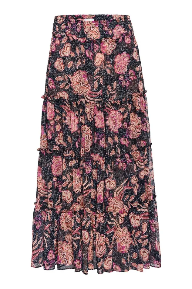 MISA Los Angeles NANDA SKIRT Flora Dot Women Skirts and Shorts